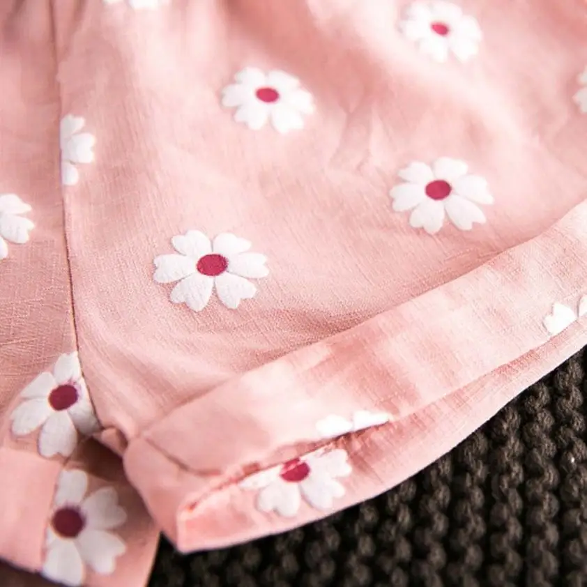 

TELOTUNY Summer Soft Baby Girl Clothes Set Kids Baby Girls Outfits Clothes 2PCS Set z0829