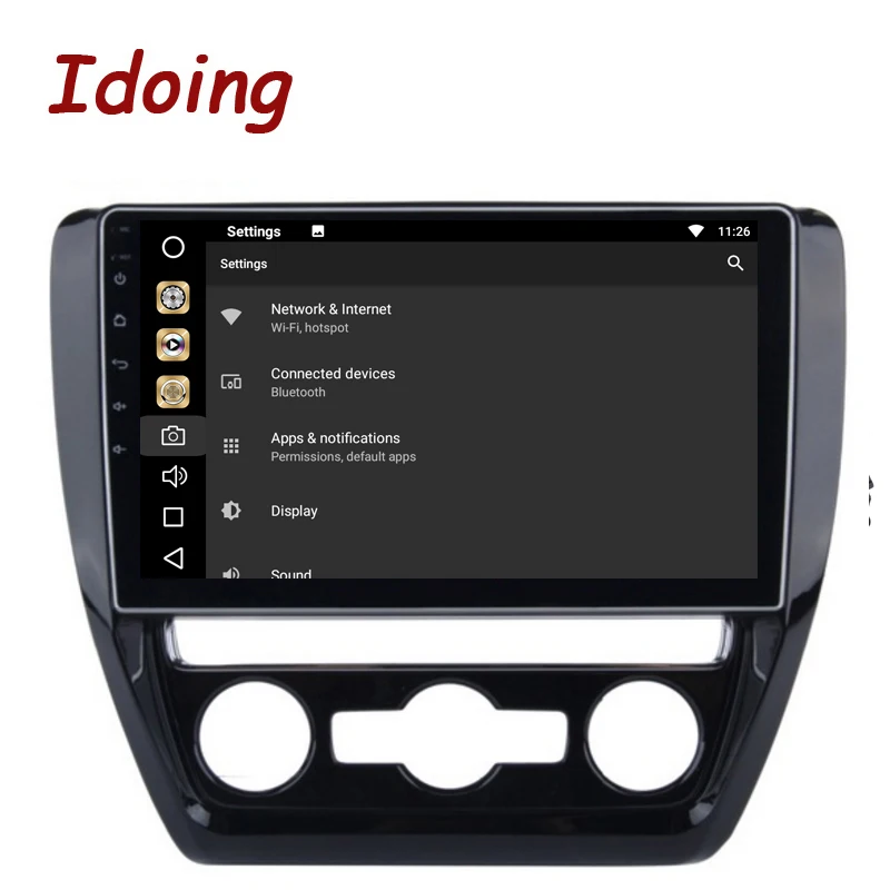 Idoing 1Din 10 2 &quotAndroid8.0/7 1 Автомобильный gps Мультимедийный проигрыватель для VW Jetta 2011 2015