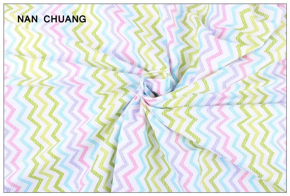 Nanchuang печатная саржевая хлопковая ткань DIY домашний текстиль ручной работы материал для стеганого покрытия Лоскутная Ткань 20x25 см 8 шт./лот