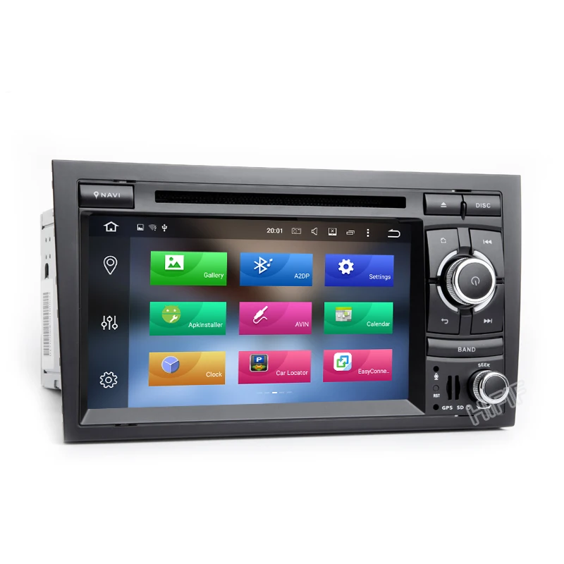 DSP Android 10 автомобильный стерео DVD мультимедийный плеер для Audi A4 S4 RS4 2002 - 2007 с WiFi BT GPS