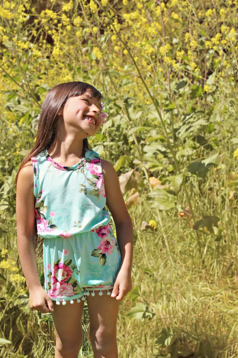 Платье для мамы и дочки Одежда с принтом розы Одинаковые комплекты семьи Платья