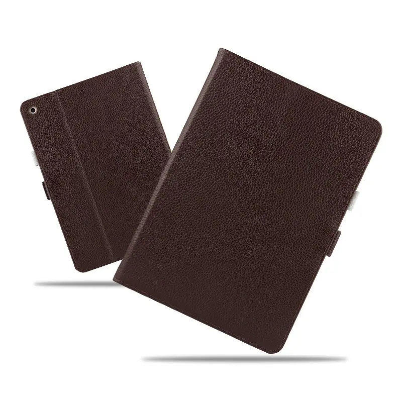Чехол из воловьей кожи для Apple iPad 9,7 дюймов, новинка,, защитный смарт-чехол из натуральной кожи для планшета для iPad 9," 97, чехол s, чехлы - Цвет: brown
