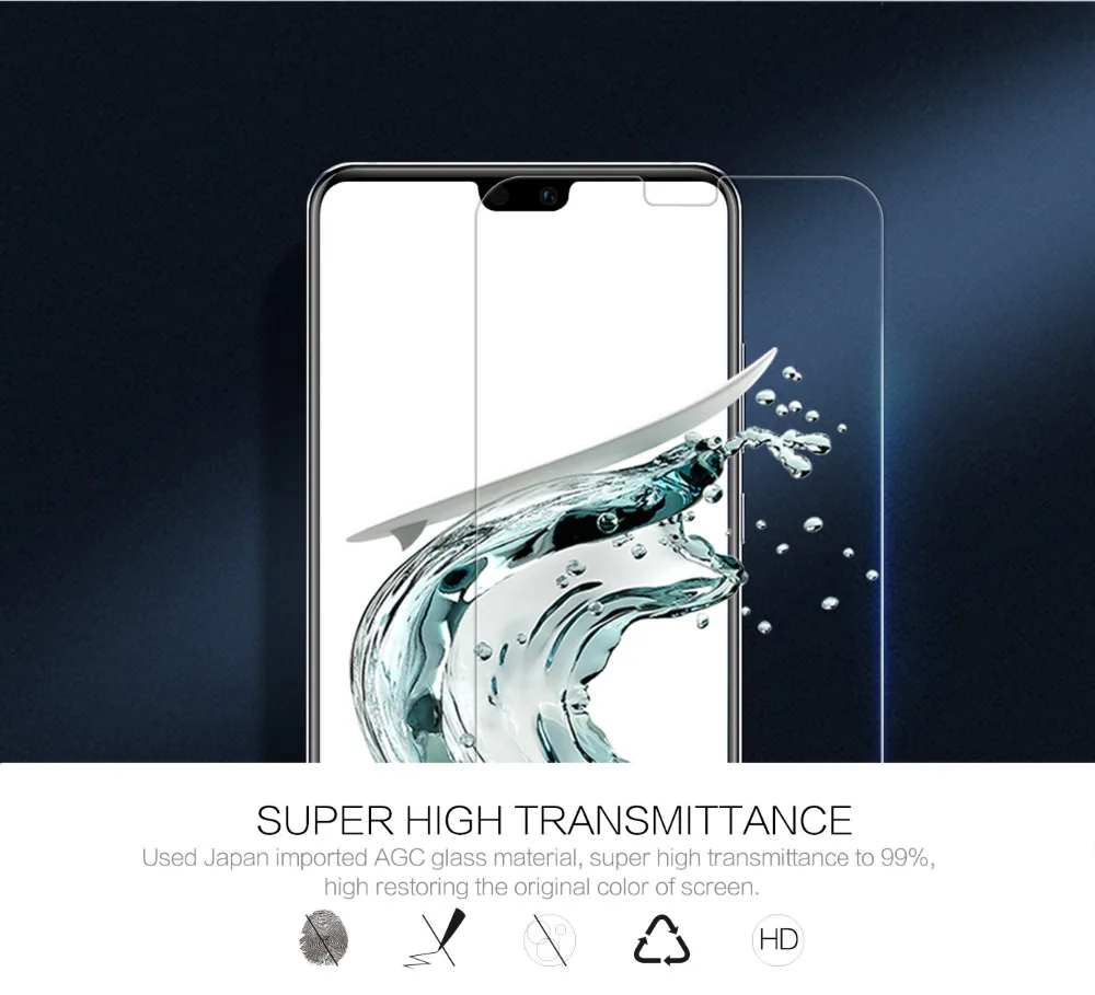 Закаленное стекло Nillkin для HUAWEI P20 Pro 6 1 дюймов Amazing H + Nano противовзрывная твердая
