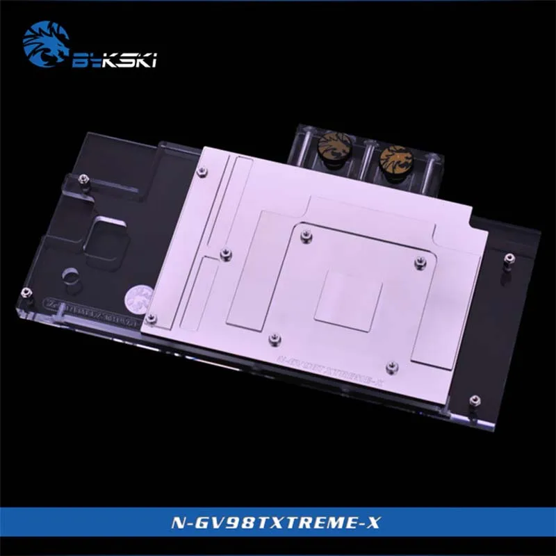 Водный блок Bykski N GV98TXTREME X GPU для Gigabyte GV N98TXTREME 6GD/GV W 6GD с полным покрытием Водяной