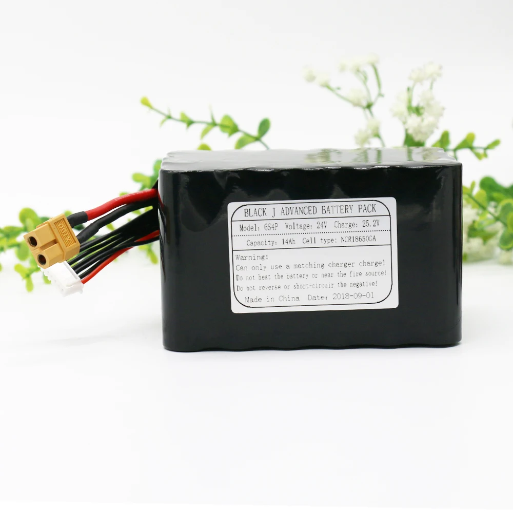 KLUOSI БПЛА литий-ионная аккумуляторная батарея 22.2V25.2V 24V14Ah 6S4P использовать одну ячейку NCR18650GA комбинация подходит для различных дронов
