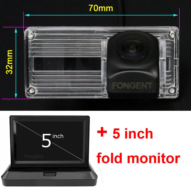 Y8002-Z2-50 Для Toyota land Cruiser 200 LC200 2013 2012 2011 2010 2009 2008 2007 2006 2005 автомобиля обратная парковочная камера заднего вида монитор - Название цвета: Y8002-Z2-50