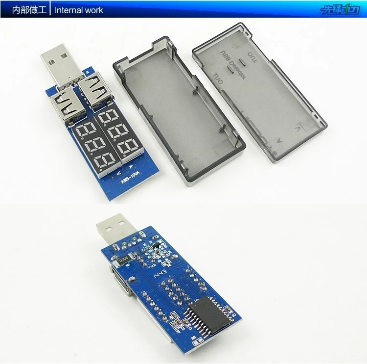 Новинка QC2.0 USB зарядное устройство измеритель напряжения тока емкости батареи