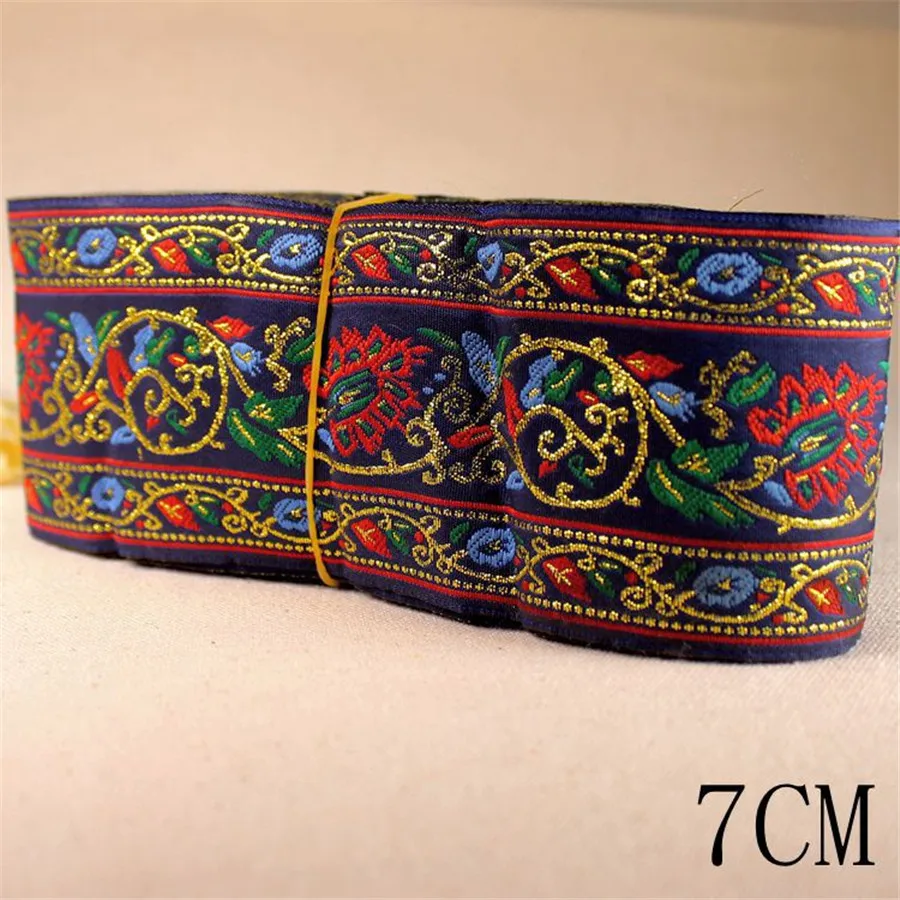 Китайская жаккардовая кружевная лента 10 ярдов|ribbon diy|handmade sewingsewing supplies |
