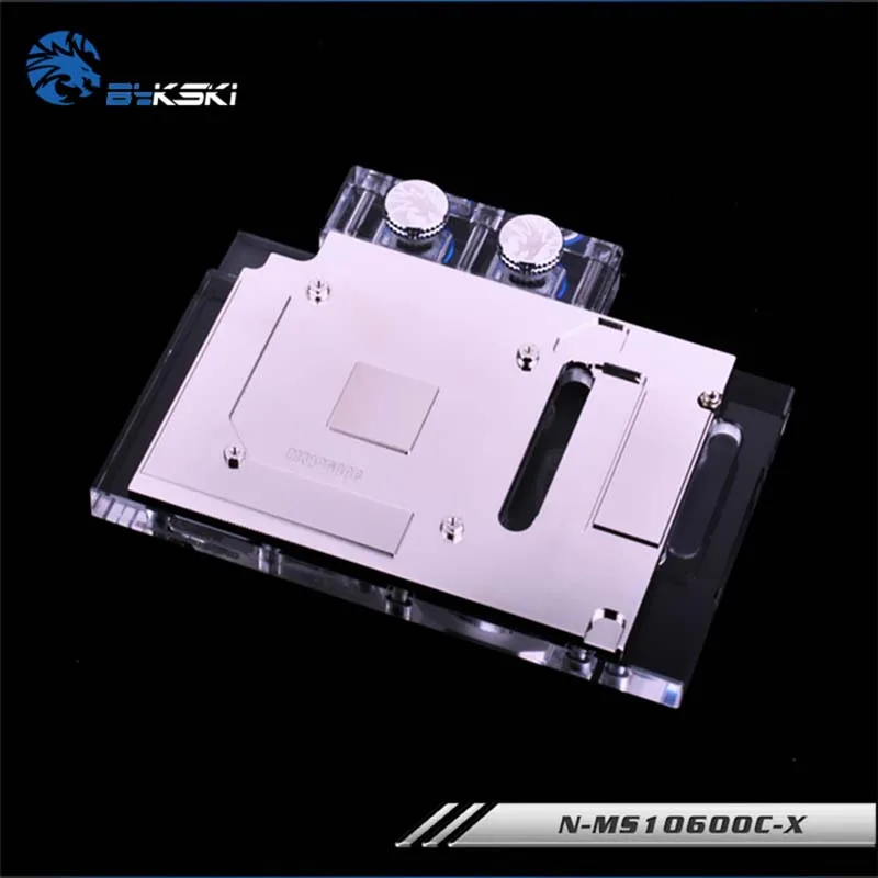 Водный блок Bykski N-MS1060OC-X GPU для MSI GTX1060 OC видеокарта с полным покрытием Водяной