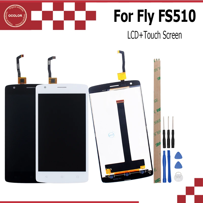 Ocolor 100% протестирован для Fly FS510 ЖК-дисплей и сенсорный экран FS 510 Nimbus 12 аксессуары