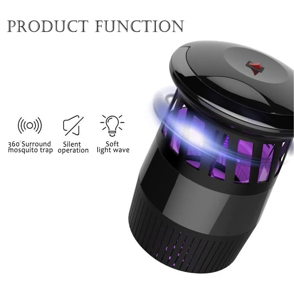 Dropshipping USB Electric Fly Bug Mosquito Insect Killer LED Light Trap Lamp Pest Control | Дом и сад
