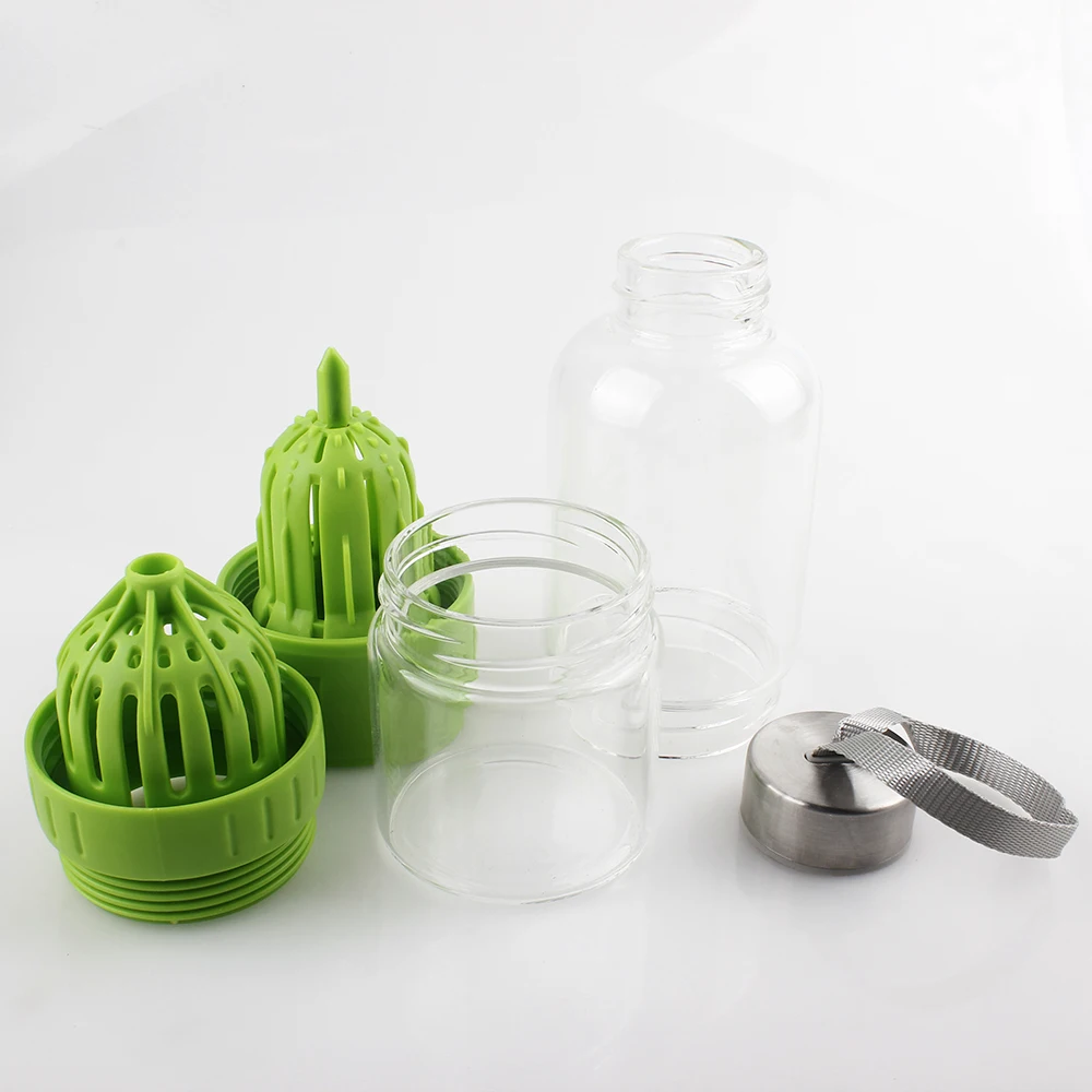 1 шт. высокого качества Портативный фрукты для заварки бутылка воды 550 мл Лимон