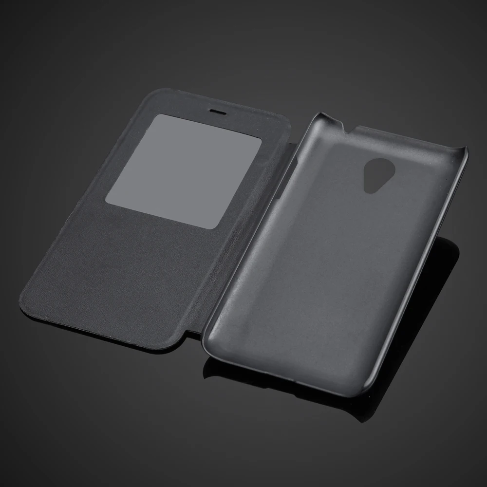 Чехол для Meizu Meilan M1 Note 1 Note1 с окошком смартфона из искусственной кожи откидной