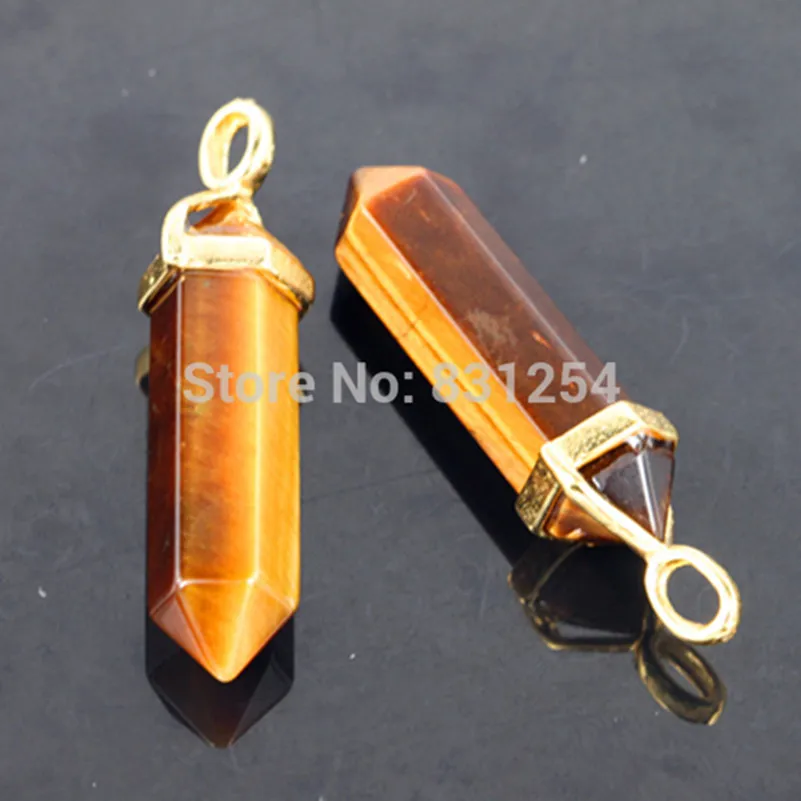 1 шт. Хорошее качество натуральный лимонный кварц маятник Золотой Кристалл Друза