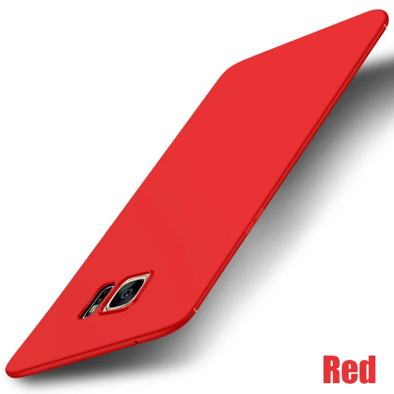 Matte Soft TPU Silicone Case for Samsung Galaxy Note 5 8 9 S8 S9 Plus S6 S7 edge Full Dropproof Protection Cover | Мобильные
