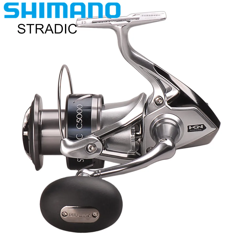 100% спиннинговая Рыболовная катушка Shimano STRADIC FK 2500HG/C3000HG/4000XG/C5000XG 6 0: 1/6.2:1 HAGANE GEAR|fishing