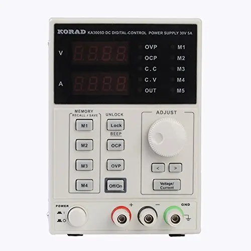 Высокое качество KORAD KA3005D 0 ~ 30 в 5A прецизионный Регулируемый источник питания