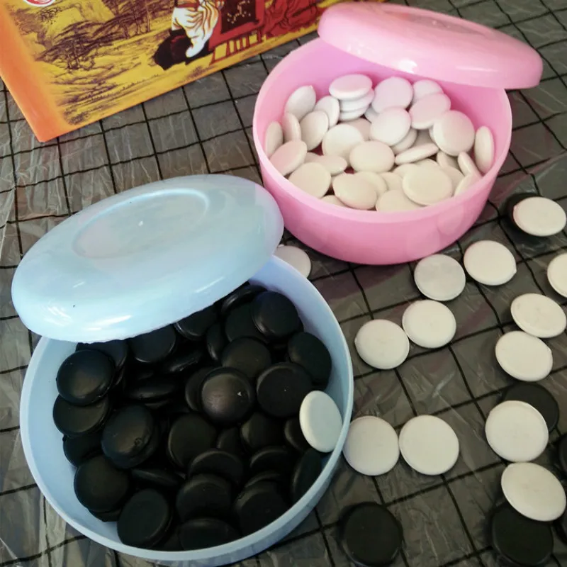 

New Foreign Trade Hot Chess Gift Box Dual-use Gomoku Children Go