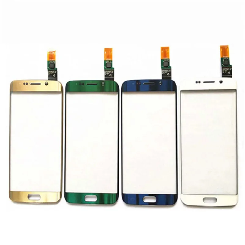 Качество G9250 передняя стеклянная линза для Samsung Galaxy S6 Edge ЖК дисплей сенсорная