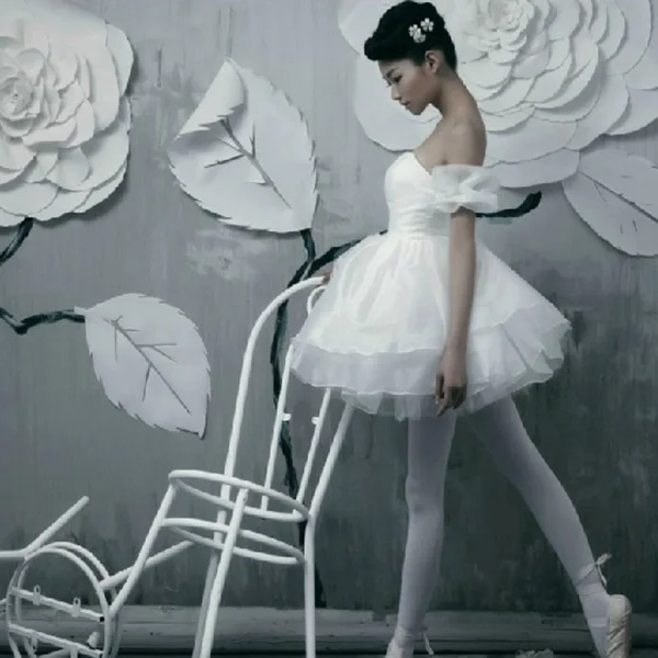 Высокое качество Женская балетная юбка танцевальная одежда Мода сексуальный