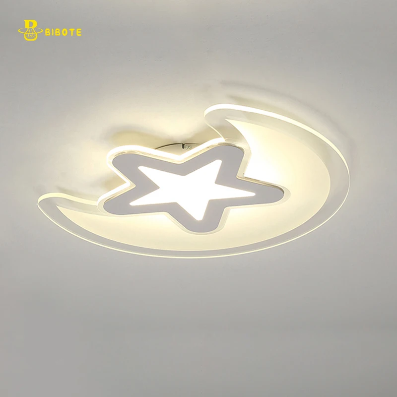 Современные светодиодные потолочные лампы светильник для детской комнаты с