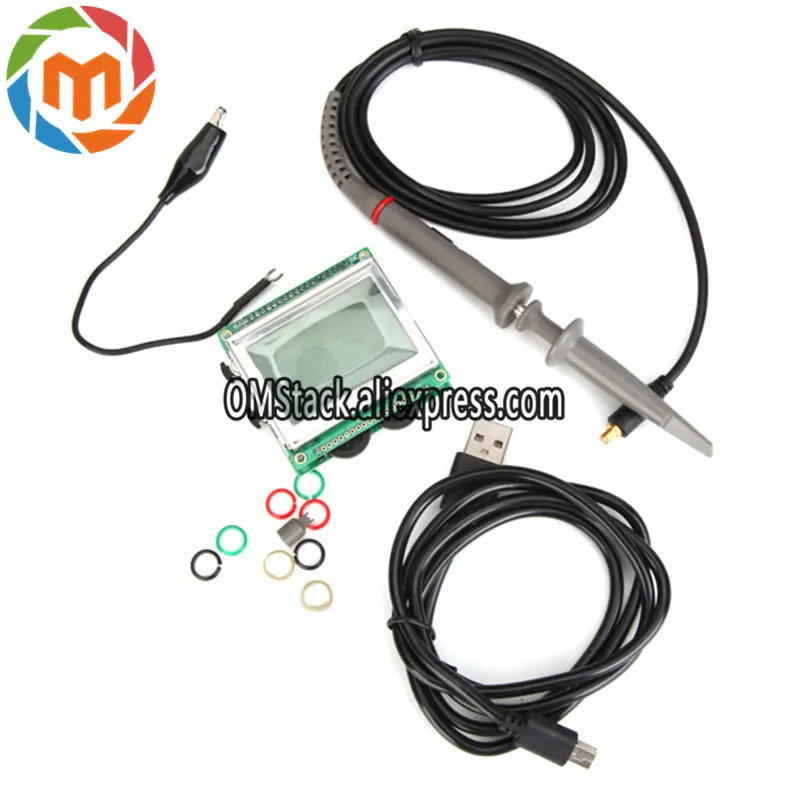 DSO150 Digital Scope Oscilloscope Module AVR Core 2.1 Inch GLCD With Probe | Компьютеры и офис