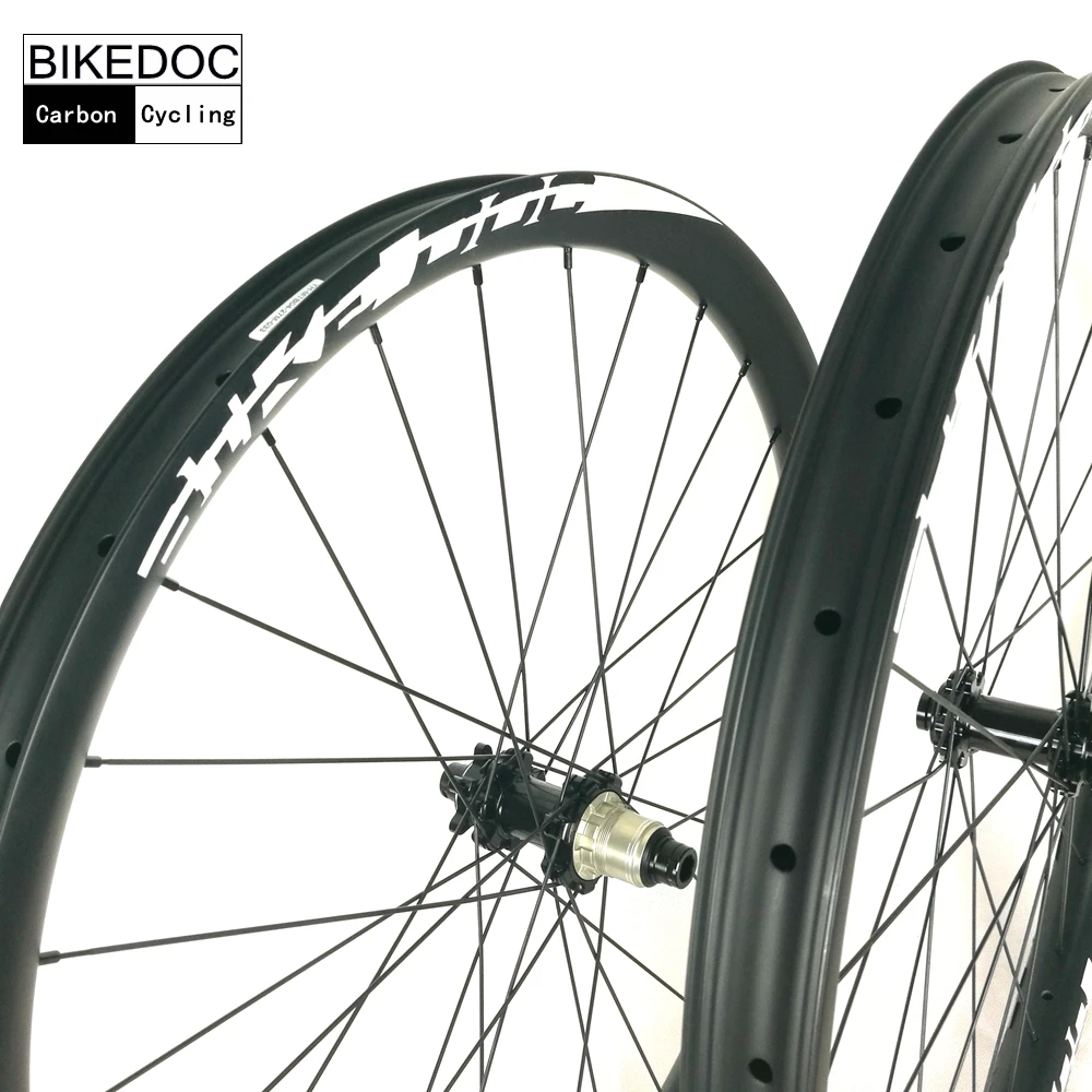Колеса для горного велосипеда BIKEDOC 40 мм * 32 26er/27 5 er/29er Mtb углеродный комплект колес