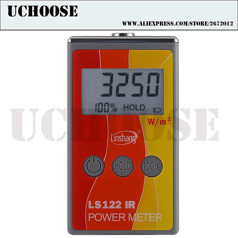 Новый LS122 Инфракрасный Радиометр ИК Измеритель Мощности излучения метр