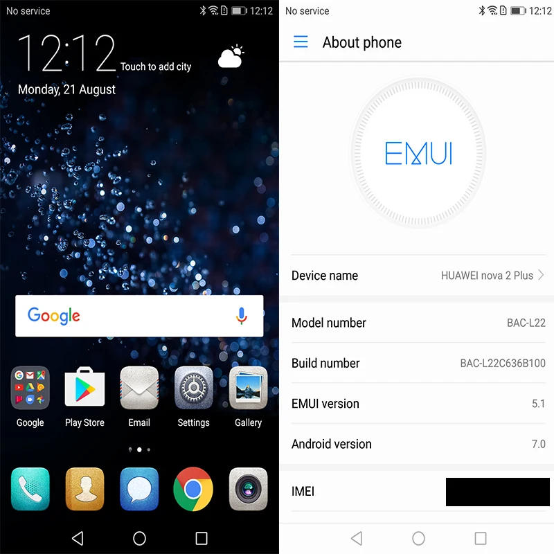 Huawei Nova 2 Plus 4 Гб ОЗУ 128 ПЗУ 5 дюймов Android 7 0 смартфон Kirin 659 Восьмиядерный 20.0MP QuickCharge