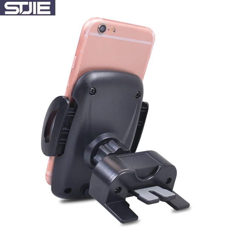 STJIE universal mobile phone stand car air vent and CD slot holder expanding grip for cellphone iphone 8 X | Мобильные телефоны и