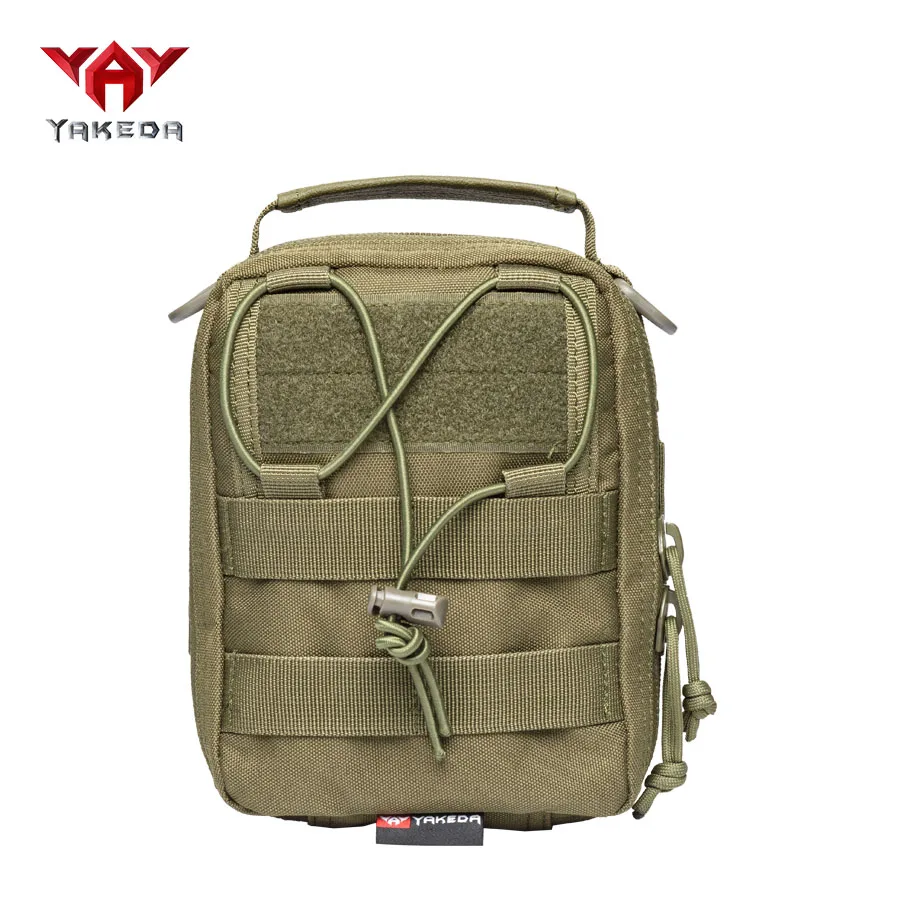 Army Green YAKEDA Спорт на открытом воздухе тактика медицинского поля Выживания Аварийный Комплект 900D-TL038 - Цвет: Army Green