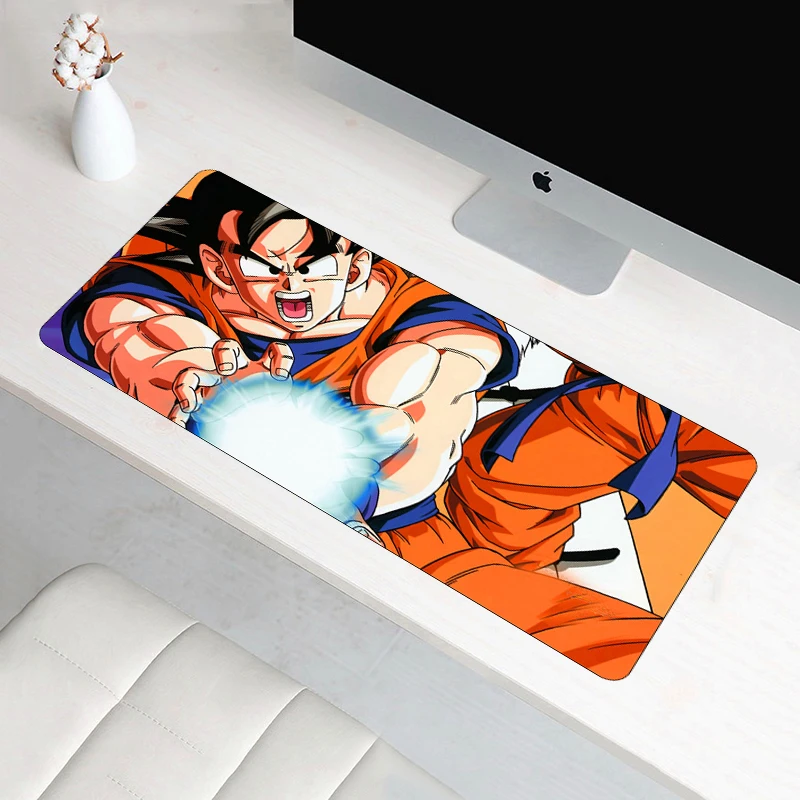 Аниме DRAGON BALL Мышь большой коврик 60X30 см XL Игры Геймер игровая игровые коврики и чехлы коврик с обработанным краем pad Мышь к мышь Notbook