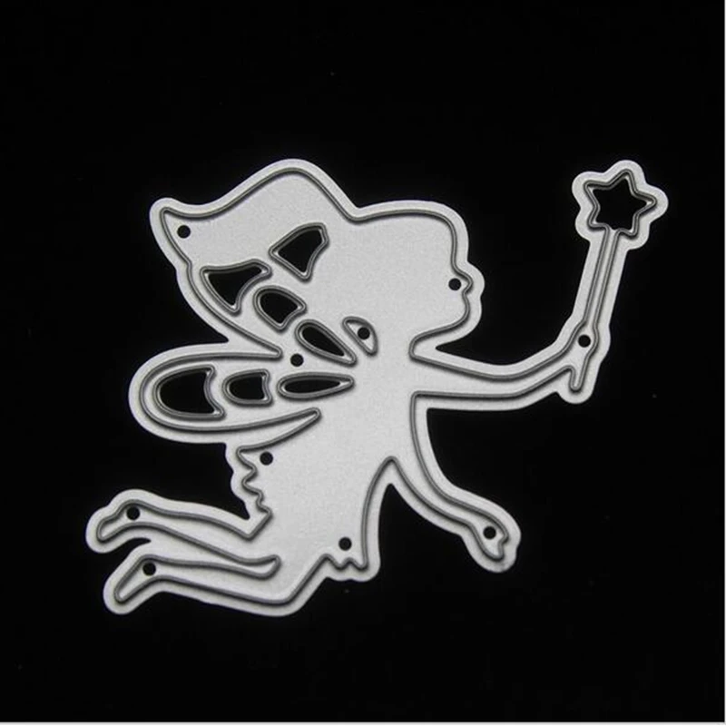 Металлические Вырубные штампы YLCD504 с изображением девушки ангела для