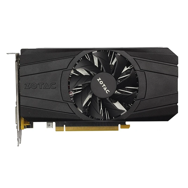 Оригинальная видеокарта ZOTAC GTX 1050 2GD5 GPU 128Bit GP107 GTX1050 2 ГБ GDDR5 графические карты для