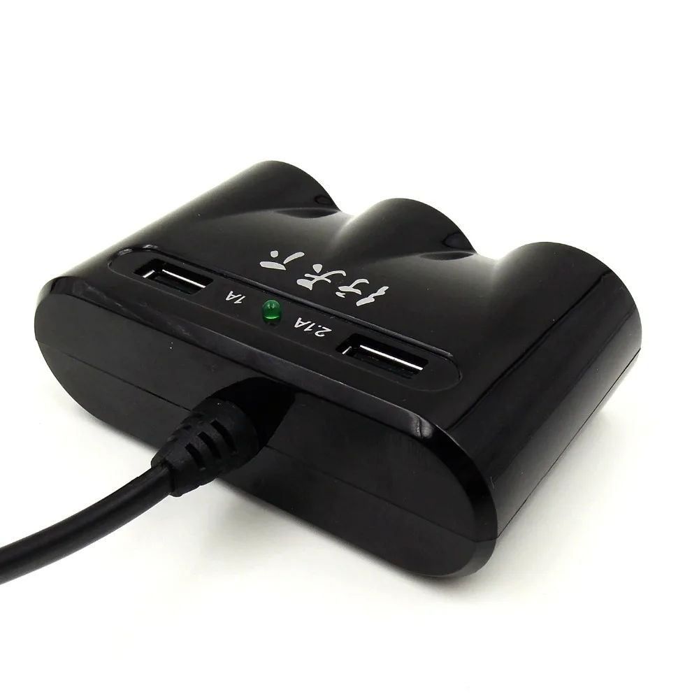 Новейший DC 12 V 24 120 W тройной от 1 до 3 автомобильный прикуриватель адаптер питания