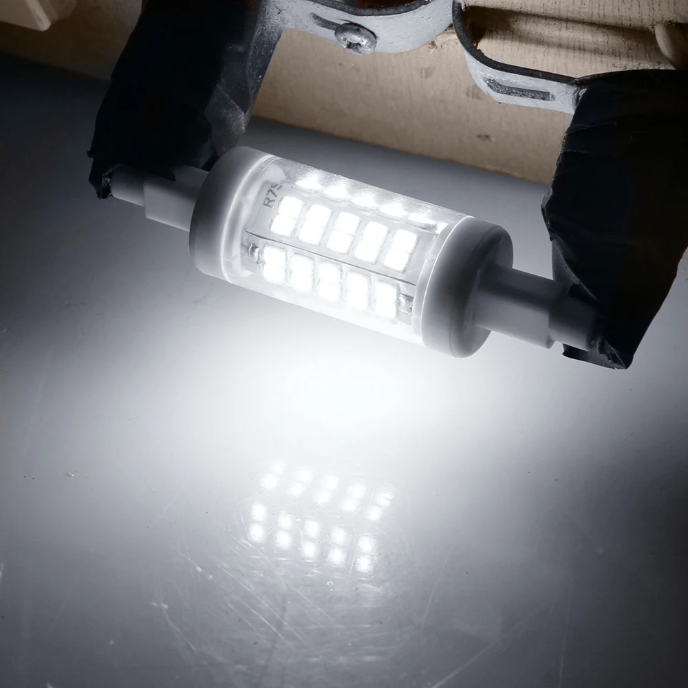 Светодиодная лампа Goodland R7S 78 мм 118 5 Вт 10 светодиодная переменного тока 110 В 220 SMD 2835