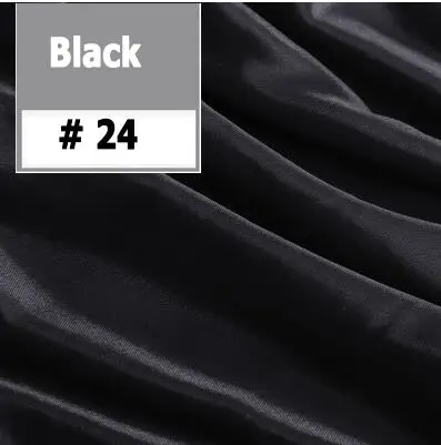 black Свадебное сценическое фоновое украшение Романтическая Свадебная штора swags высота 55 см длина 6MeterCR-999 - Цвет: black