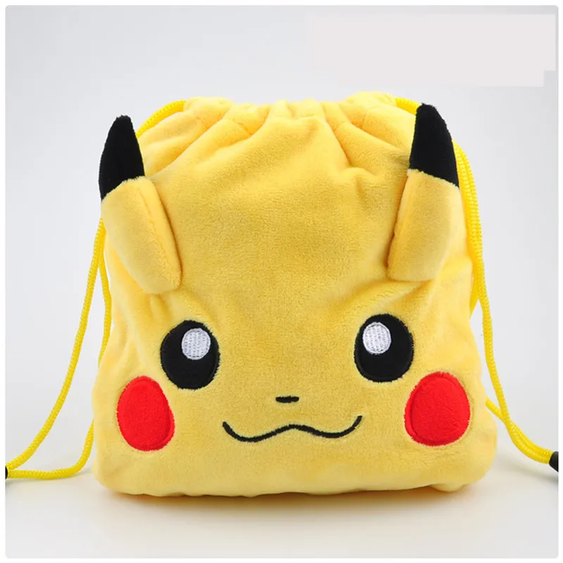 Кошелек для монет с героями мультфильмов Pokemon Pikachu плюшевый мини кошелек девочек