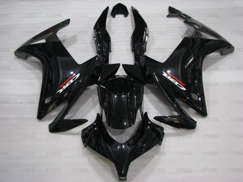 Для CBR500 RR 2013 - 2014 Обтекатели 14 13 черные CBR 500 неокрашенные для кузова | Автомобили и