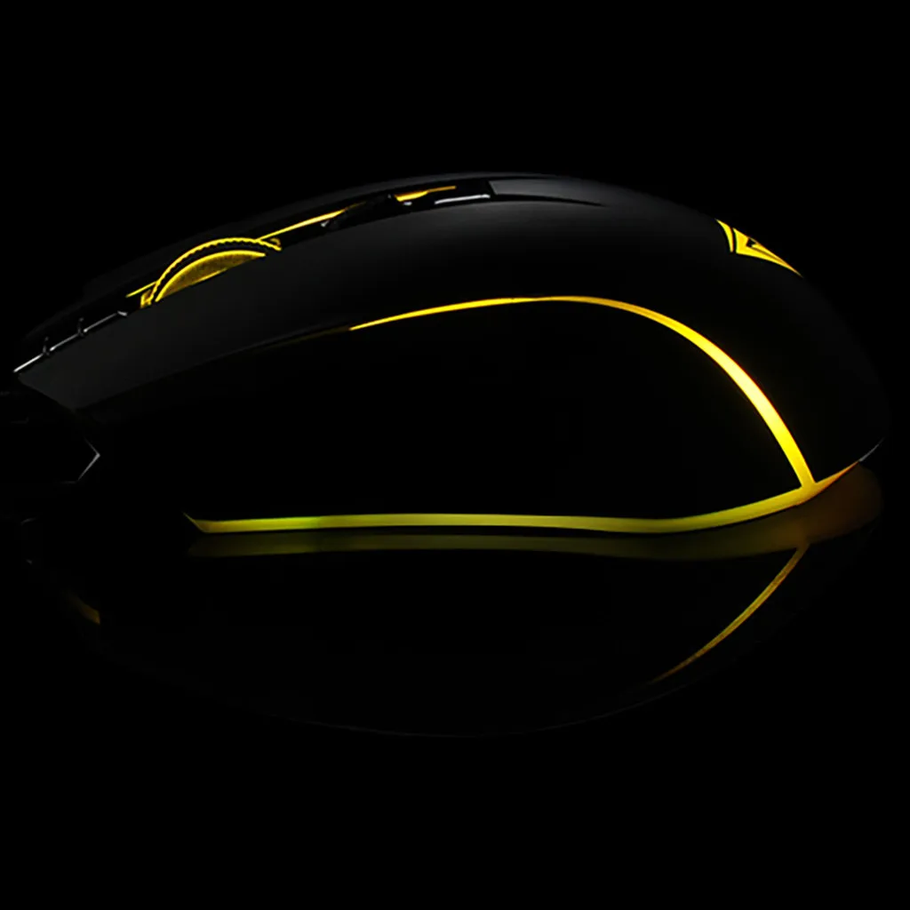 Профессиональная Проводная игровая мышь 6 кнопок 3500 dpi RGB Регулируемая оптическая игровая мышь эргономичная мышь для ПК игры 603#2