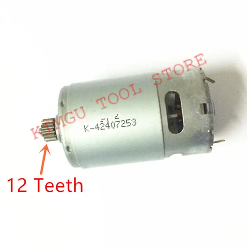 

Детали двигателя с 12 зубцами, 14,4 В, замена для BOSCH GSR1440-LI 2 609 199 378, Аккумуляторная дрель, отвертка