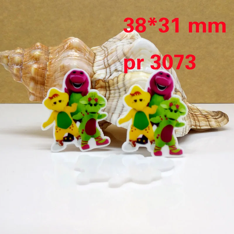 Бесплатная доставка 30 шт мультяшный персонаж плоское украшение из смолы pr