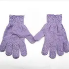 Женские перчатки из губки для массажа тела, практичные перчатки для ванны, для душа, Отшелушивающий гель