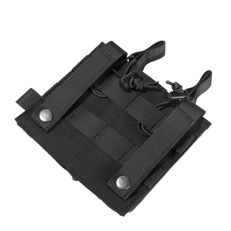 

OneTigris Open-Top Double Rifle/Pistol Magazine Pouch Tactical AR/AK/G36/Glock/M1911/92F Mag Pouch For Airsoft Paintball