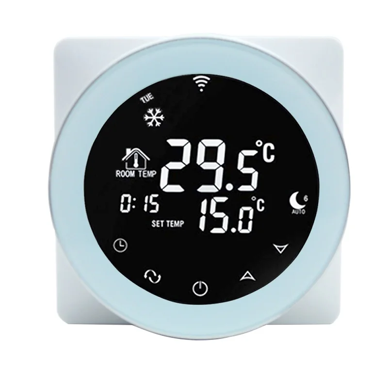 Wi Fi Термостат газовый котел нагревательный выпуклый программируемый контроллер