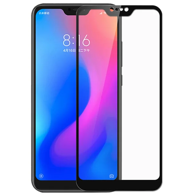 Защитное стекло для Xiaomi mi A2 A1 Lite, закаленное стекло, защитный чехол для экрана Ksio mi Xia mi Xiamei My A 2 11a 2a A2lite A1lite - Цвет: Черный