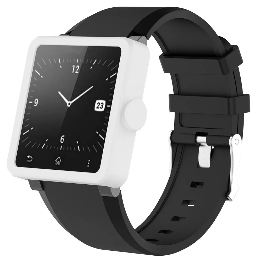 Z523 чехол для часов кремния изящные часы sony Смарт Watch2 SW2|Защита экрана| |