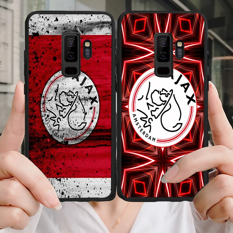 Yinuoda чехол для телефона Ajax команды samsung Galaxy Note4 5 9 A7 A8 A9 2018 черный мягкий из ТПУ J2Pro J4
