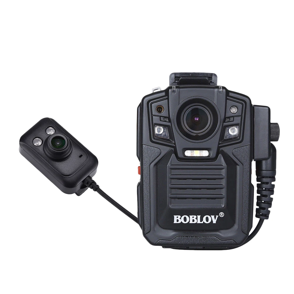 BOBLOV HD66 02 полицейская камера HD 1296P Мини видеокамера 33MP безопасности ночного