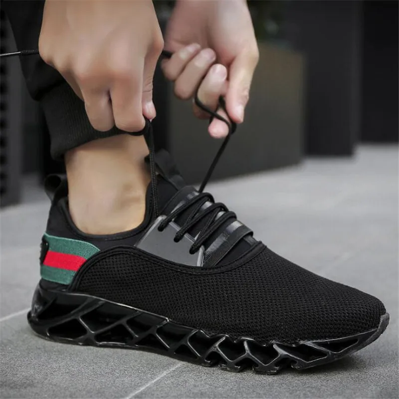 Shoes Man Breathable Casual for Men Sneakers Bounce Summer Trainers Outdoor Walking Flats Baskets Homme Sapato Masculino | Обувь